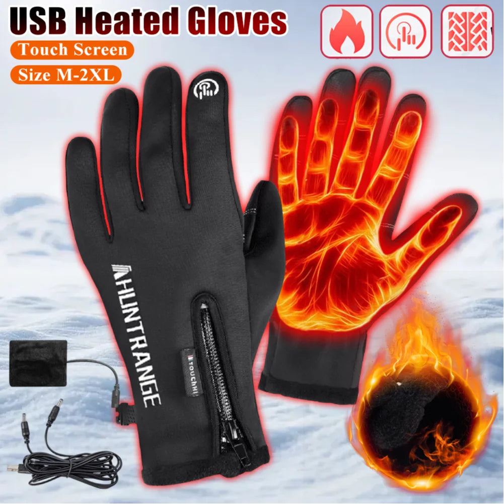 Electric Heated Touchscreen Gloves ViralGalleria.com
