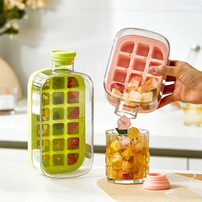 Ice Cube Tray With Straw ViralGalleria.com