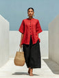 Linen Blend Cardigan Top & Cropped Wide-Leg Pants Set – 5 Colors S–3XL FitiqueFit