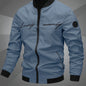 Men'S Letter Embroidered Casual Bomber Jacket, Mens Winter Jackets And Coats, Fridays Items, Mens Gifts Ideas, Gifts for Men, Thermal Wear for Men, Christmas Gifts, Suitable for Everyday Life, Home, Outdoor, Work, And Leisure NovaCart