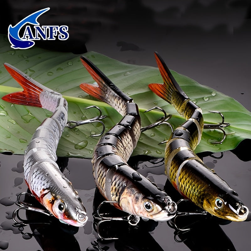 [Fishing Lures & Accessories] Fishing Lures Multi Jointed Swimbait Crankbait Slow Sinking Bionic Artificial Bait Freshwater Saltwater Trout Bass Fishing Accessories 20g 0.7oz/13.5cm 5.31inch NovaCart