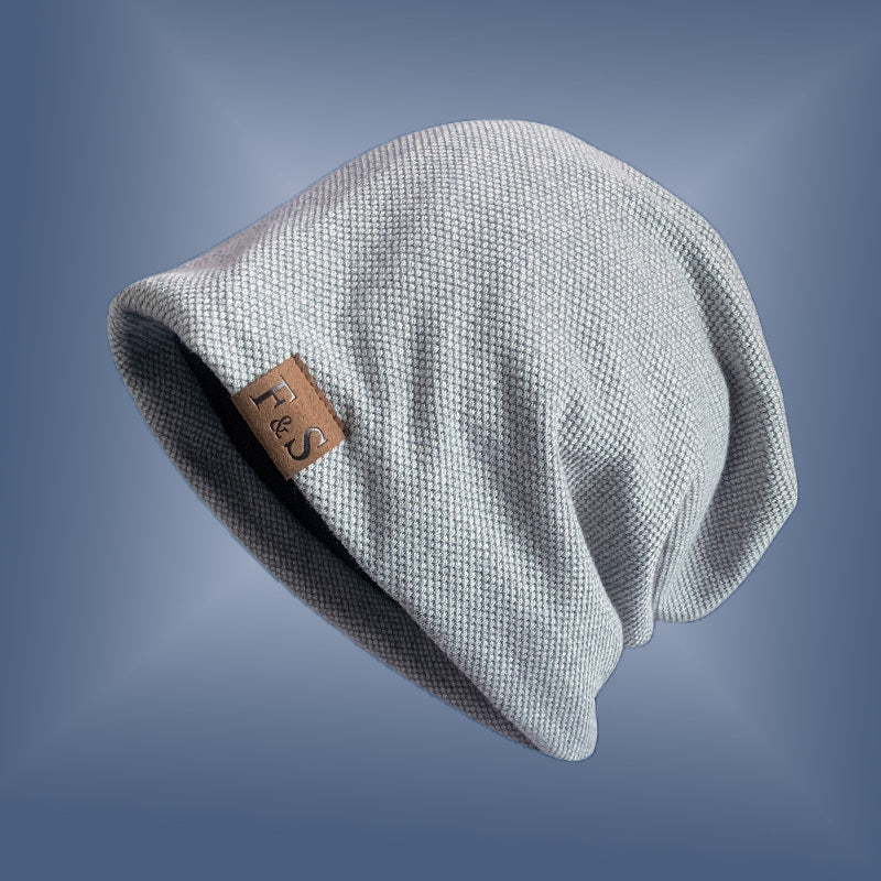 Unisex Beanie | Black, Lightweight, Fabric, Toggle Closure, Urban Style, Ideal for Spring/Fall/Winter NovaCart