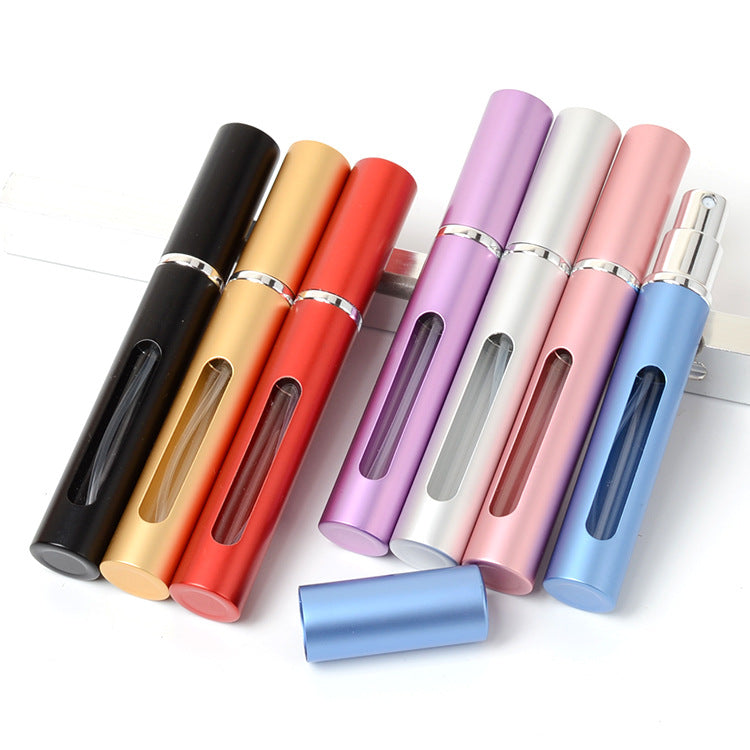 MUB Cosmetics Bottle, Ultra Fine Spray Perfume Bottled 5ml, Portable Travel Sample Empty Bottle, Fine Press Design, Material NovaCart