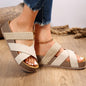 Braided Strap Platform Sandals New Era Fashion LLc