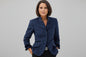 Women’s Color-Block Woolen Jacket – Multi-Button Casual Elegant Coat FitiqueFit