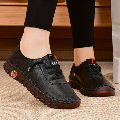 Spring/Autumn 2022 New Style Soft Sole Casual Mom Shoes, Flat Shoes for Women, Breathable and Comfortable Genuine Dance Shoes for Square Dancing, Women Shoes NovaCart