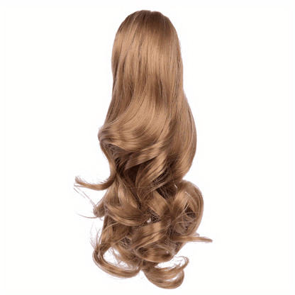 Claw Clip In Body Wave Hair Extensions Long Curly Wavy Ponytail Hair Extensions Synthetic Hair Pieces for Women Girls, Quick Hairstyle, Clip In Hair, Fashionable Wig, Loose Wave, Durable Clipins, Highquality Extensions, Wavy NovaCart