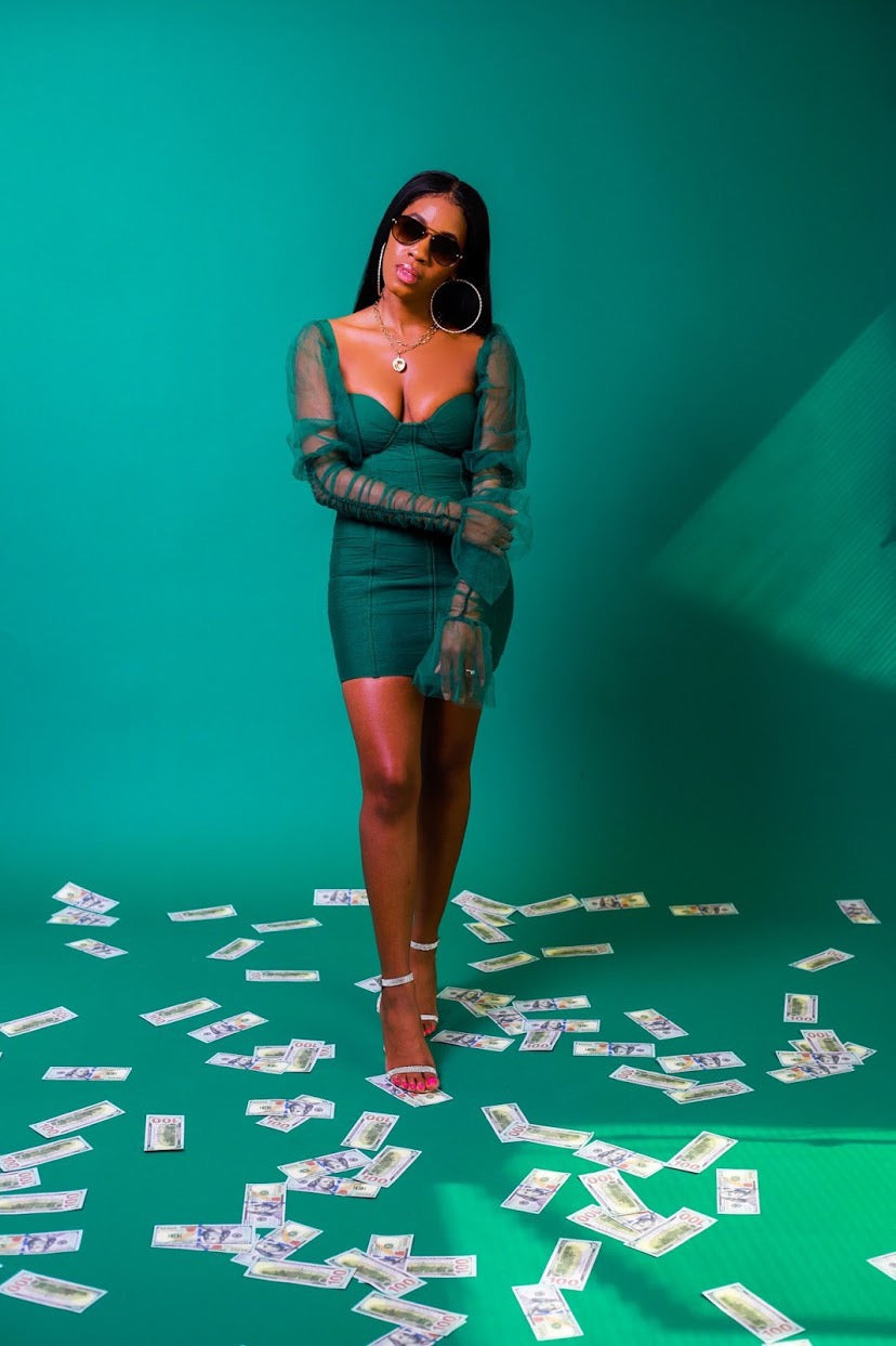 Escrow Mini Dress Porshia By Porshia Banks