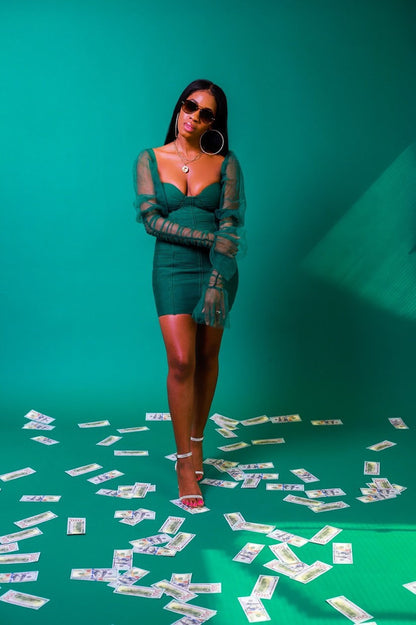 Escrow Mini Dress Porshia By Porshia Banks