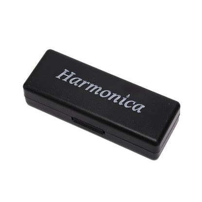 10 Hole Harmonica Mouth Organ | Puzzle Musical Instrument, Beginner Teaching, Playing Gift, Copper Core Resin, Available in, Pink, Red, Golden, Silvery Grey NovaCart