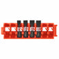 BOSCH ITDSLV104C 4 pc. Driven 1 In. Impact Slotted Insert Bit Set with Clip for Custom Case System VM Hardware
