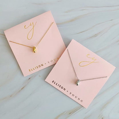 Mini Teardrop Pendant Necklace Shop Style & More | Fresh Looks, Everyday Deals & Free Shipping