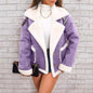 Fashion Polo Collar Plush Jacket Winter Warm Casual Jacket See size chart under “more details” The Fashion Celestial