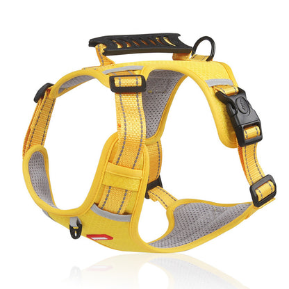 Adjustable No-Pull Pet Harness for Dogs & Cats - Soft Padded Harness with Easy Control Handle for Large Breeds - Prevents Choking and Pulling - Comfortable and Secure Fit - For Dog & Cat Owners - Suitable for Walking, Trainin NovaCart