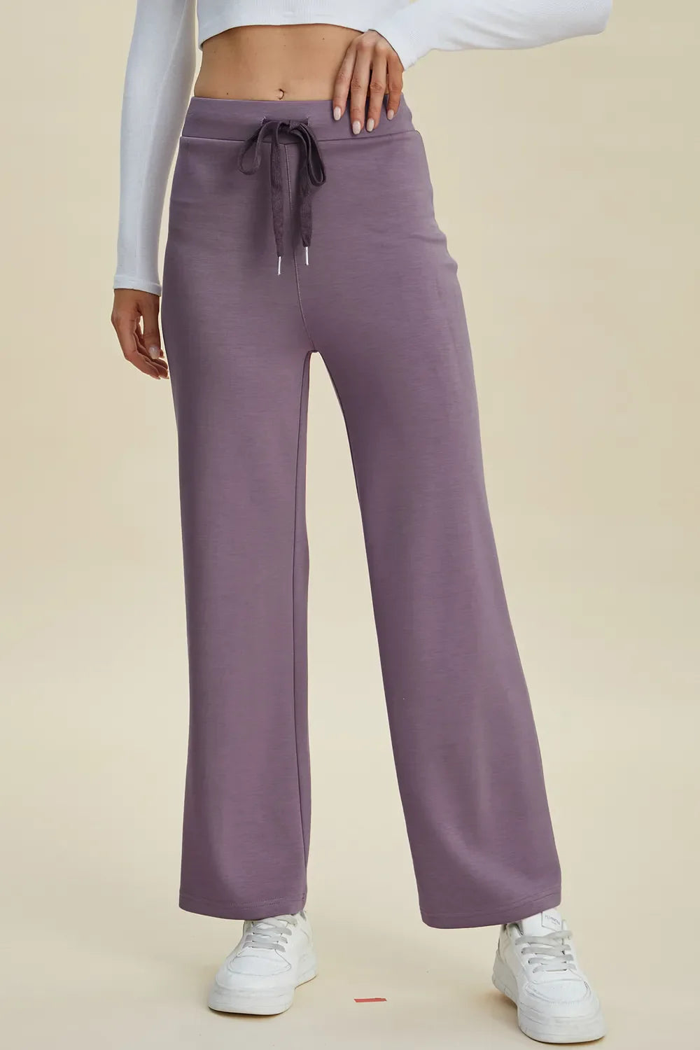 Basic Bae Full Size Air Scuba Drawstring Wide Leg Pants New Era Fashion LLc