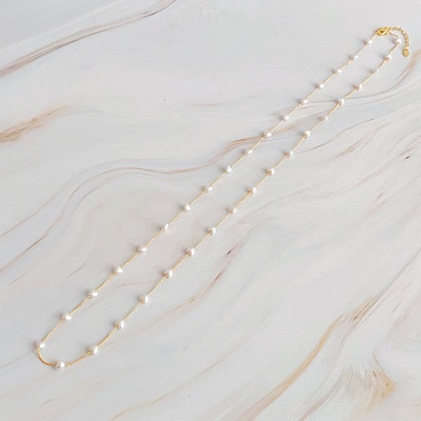 Pearl Heart Long Chain Necklace Shop Style & More | Fresh Looks, Everyday Deals & Free Shipping