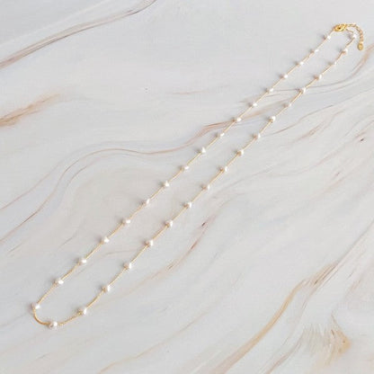 Pearl Heart Long Chain Necklace Shop Style & More | Fresh Looks, Everyday Deals & Free Shipping