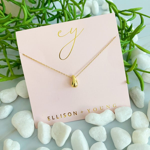 Mini Teardrop Pendant Necklace Shop Style & More | Fresh Looks, Everyday Deals & Free Shipping