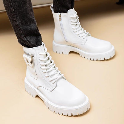 Leather Martin Boots FitiqueFit