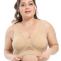 Plus Size Sports Bras for Women Seamless Bra with Pads Big Size Bralette Push Up Brassiere Bra Vest NovaCart