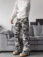 Men's Full Size Camouflage Wide Leg Pants Plus Size New Era Fashion LLc