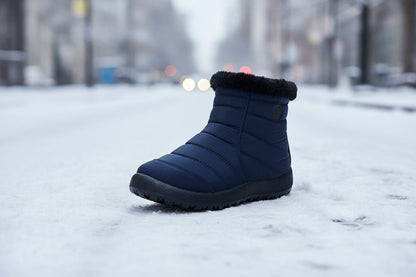 Women’s Thickened Cotton Snow Boots – Waterproof Warm Winter Boots FitiqueFit