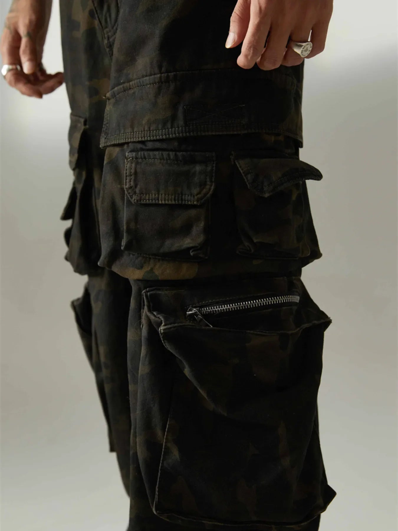 Men's Camouflage Cargo Jeans New Era Fashion LLc