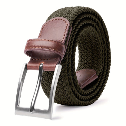 Woven Stretch Belts Made of Braided Elastic for Men And Women, Suitable for Casual Pants, Jeans, And Golf Shirts NovaCart