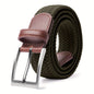 Woven Stretch Belts Made of Braided Elastic for Men And Women, Suitable for Casual Pants, Jeans, And Golf Shirts NovaCart