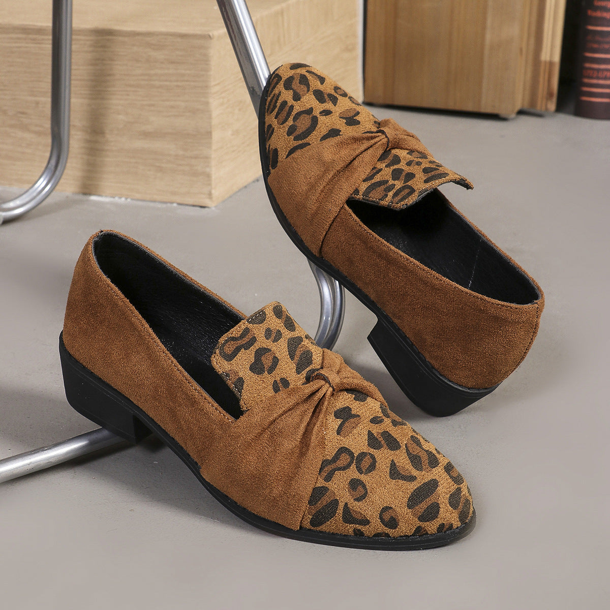 Women’s Leopard Print Pumps FitiqueFit
