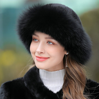 Women’s Outdoor Warm Fur Hat – Winter Cold-Weather Protection Hat FitiqueFit