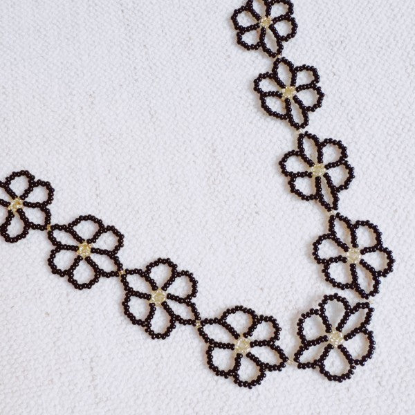 Beaded Flower Necklace Shop Style & More | Fresh Looks, Everyday Deals & Free Shipping