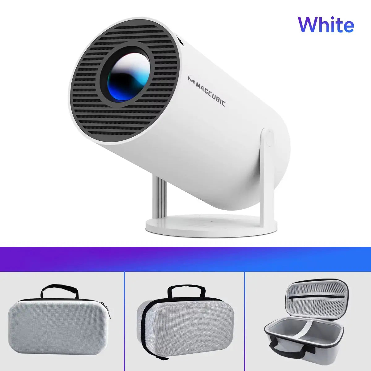 Experience Stunning 8K Visuals with the HY300 Pro Android 14 Projector - Dual WiFi6, Bluetooth 5.4, and 290 ANSI Lumens for Home Cinema and Outdoor Entertainment