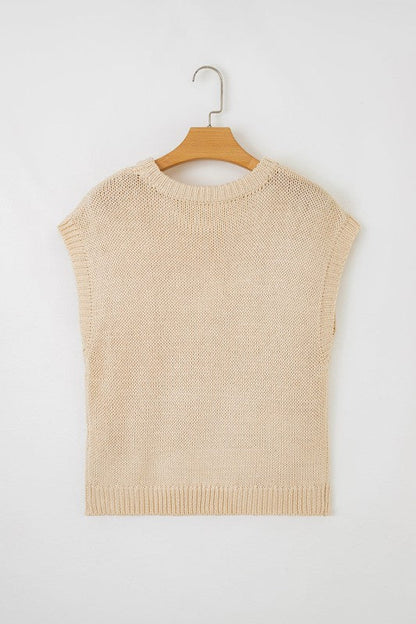 Solid Bow Applique Cap Sleeve Sweater Shop Style & More | Fresh Looks, Everyday Deals & Free Shipping
