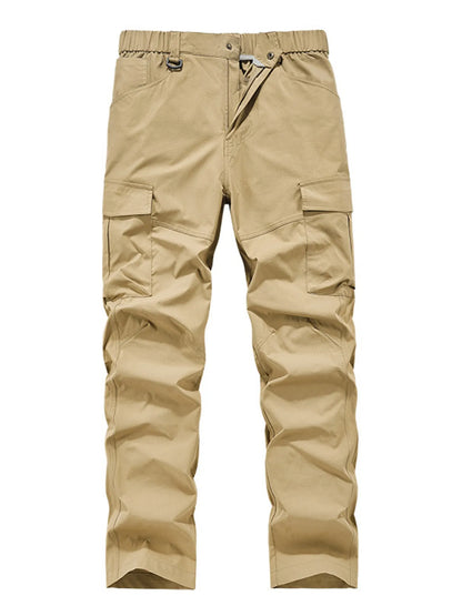 Men's Plus Size Elastic Waist Cargo Pants New Era Fashion LLc