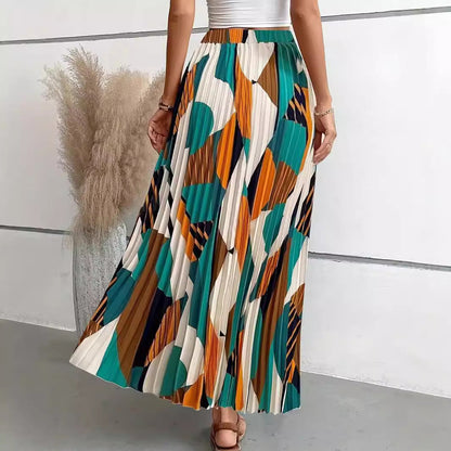 Women's Fashion Casual Printing Skirt Grayceful LLC