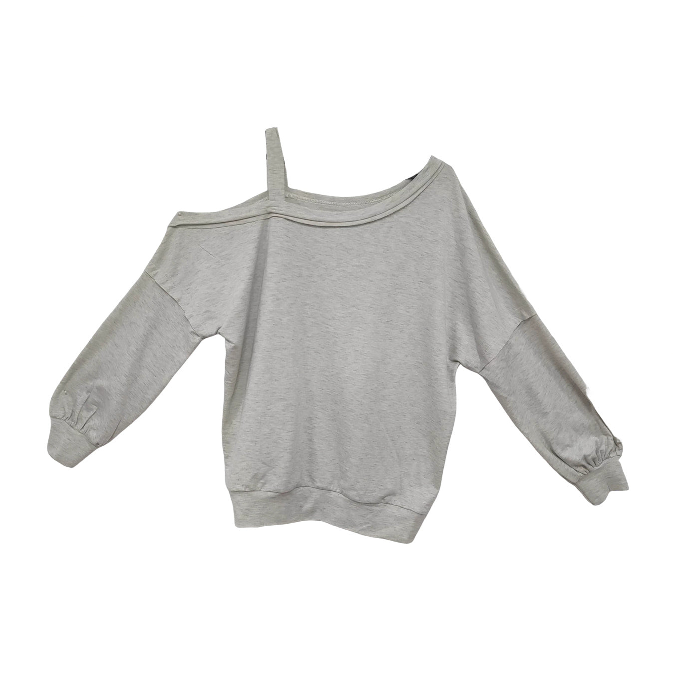 Ladies' Off Shoulder Long Sleeved Printed Love Hoodie FitiqueFit