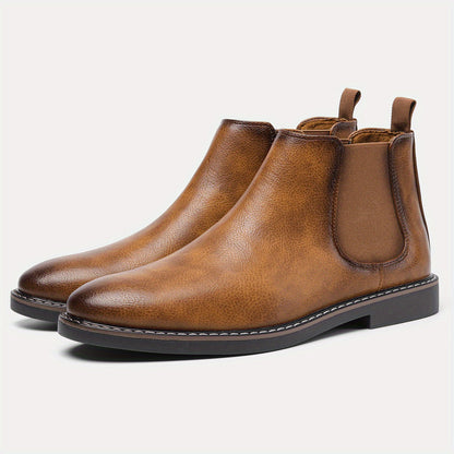 Men'S Chelsea Boots Available in Sizes 40-46, Classic Style Ankle Boots for Casual Wear #KD5232 NovaCart