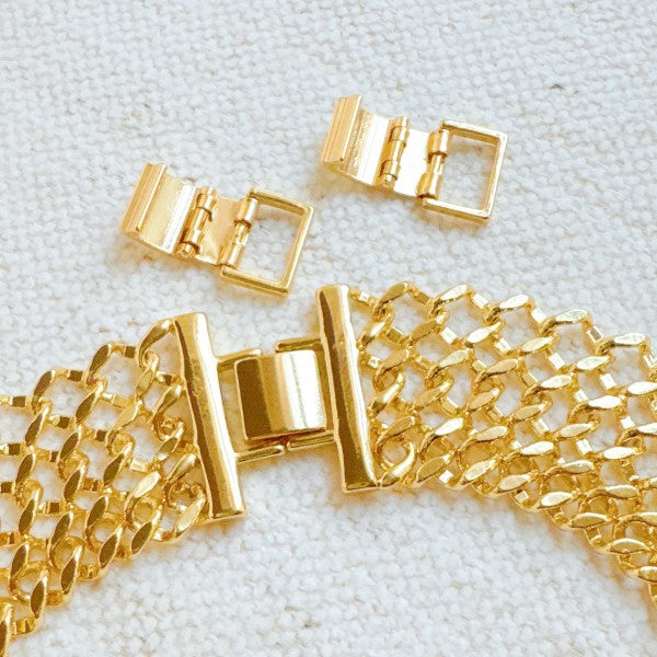 Lux Lattice Chain Choker Necklace Shop Style & More | Fresh Looks, Everyday Deals & Free Shipping
