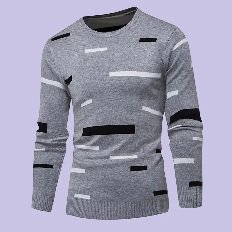 V-Neck Double Knit Sweater
