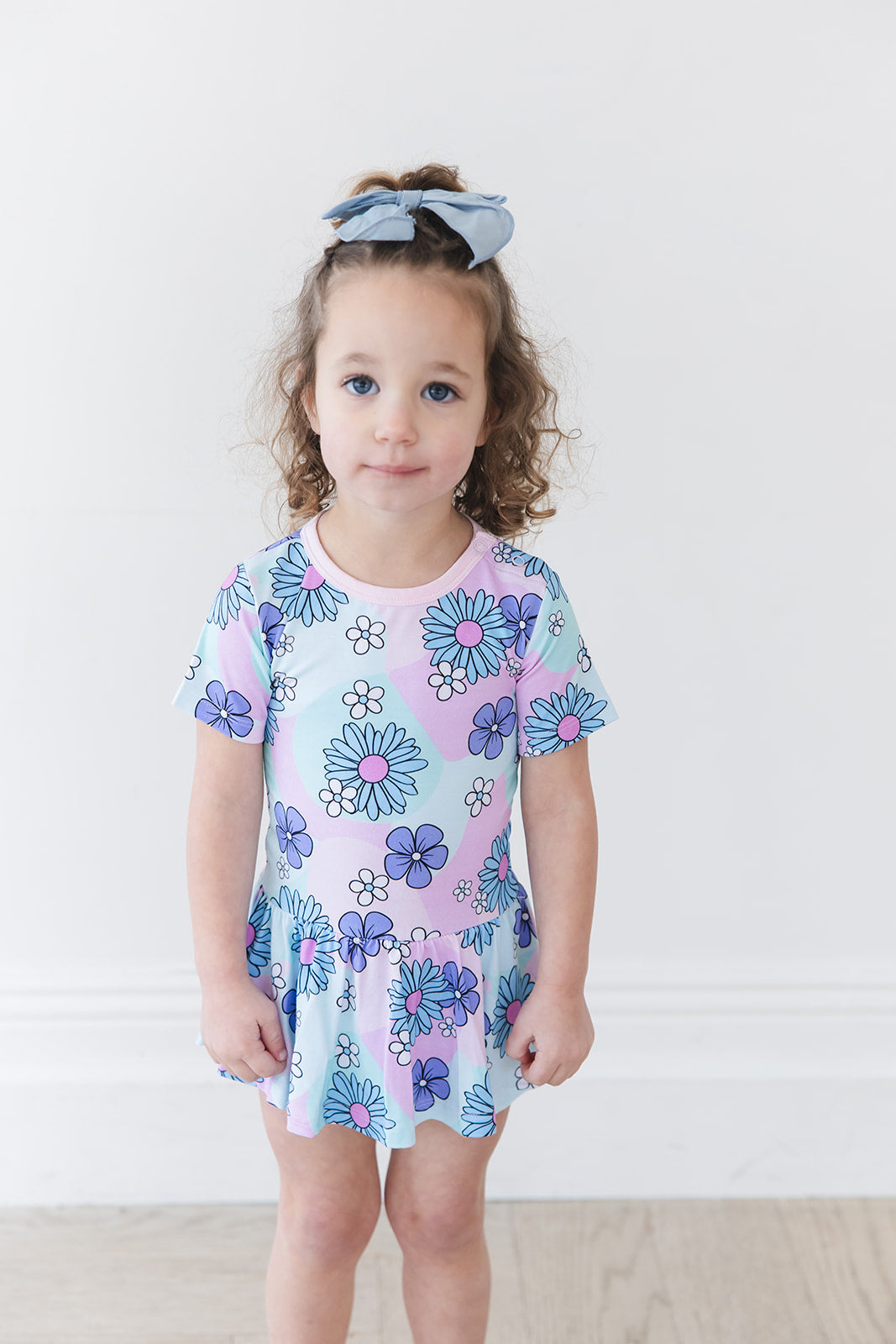 Blake - Bodysuit Dress Blush Lotus