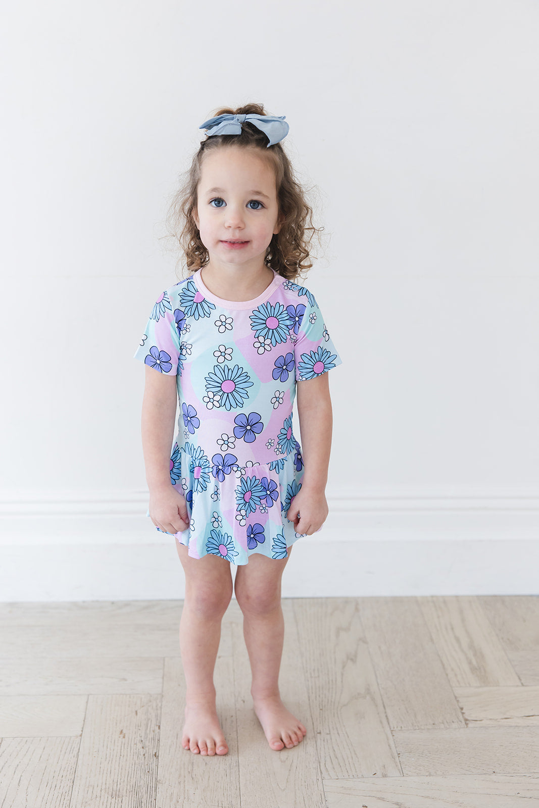 Blake - Bodysuit Dress Blush Lotus
