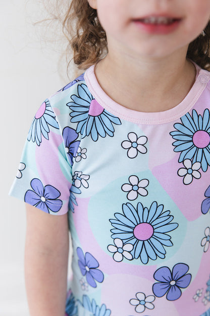 Blake - Bodysuit Dress Blush Lotus