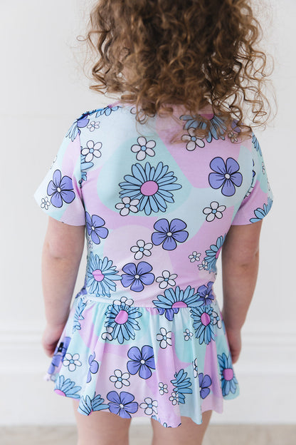 Blake - Bodysuit Dress Blush Lotus