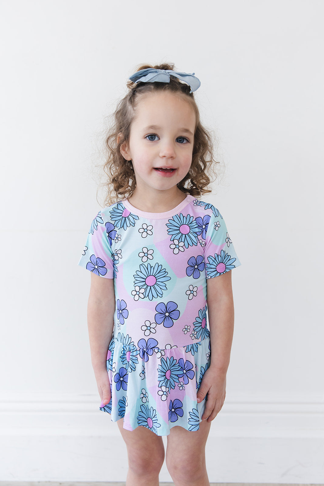Blake - Bodysuit Dress Blush Lotus