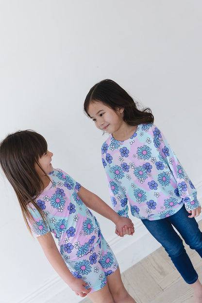 Blake - Bamboo Terry Sweatshirt Blush Lotus