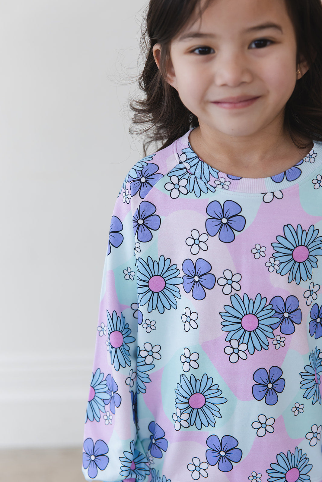 Blake - Bamboo Terry Sweatshirt Blush Lotus