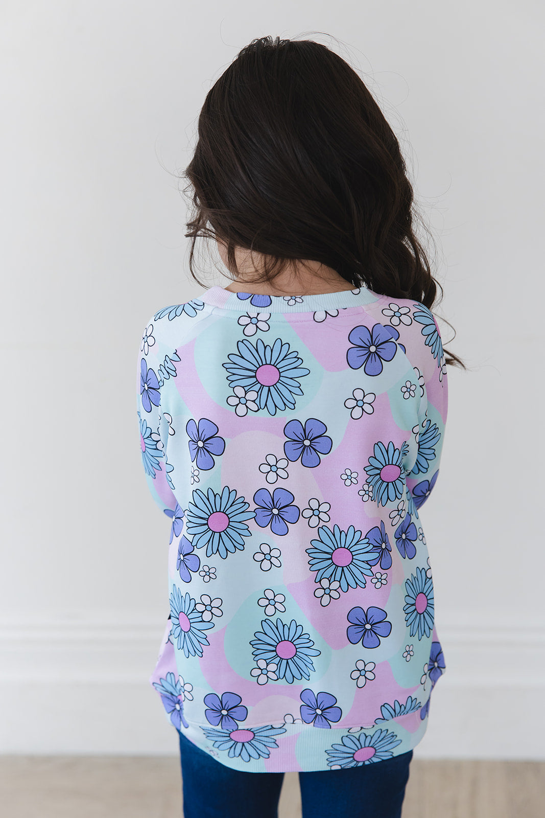 Blake - Bamboo Terry Sweatshirt Blush Lotus