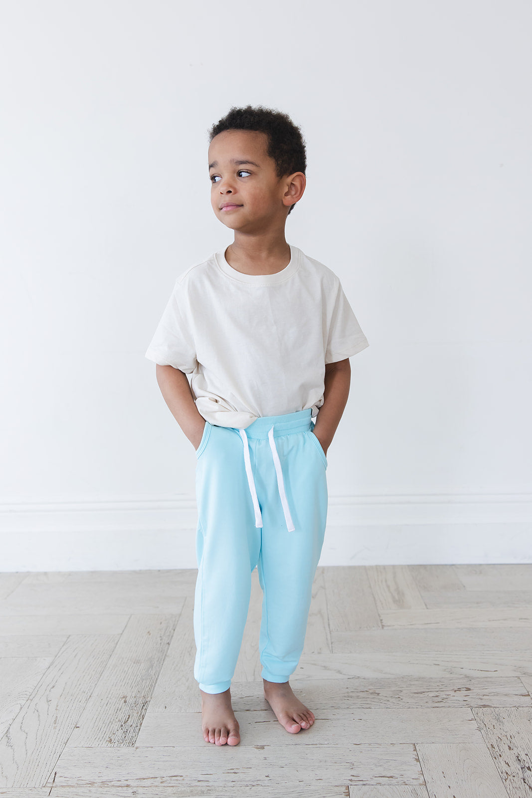 (SOLID) Magical Mashup - Bamboo Terry Jogger Blush Lotus