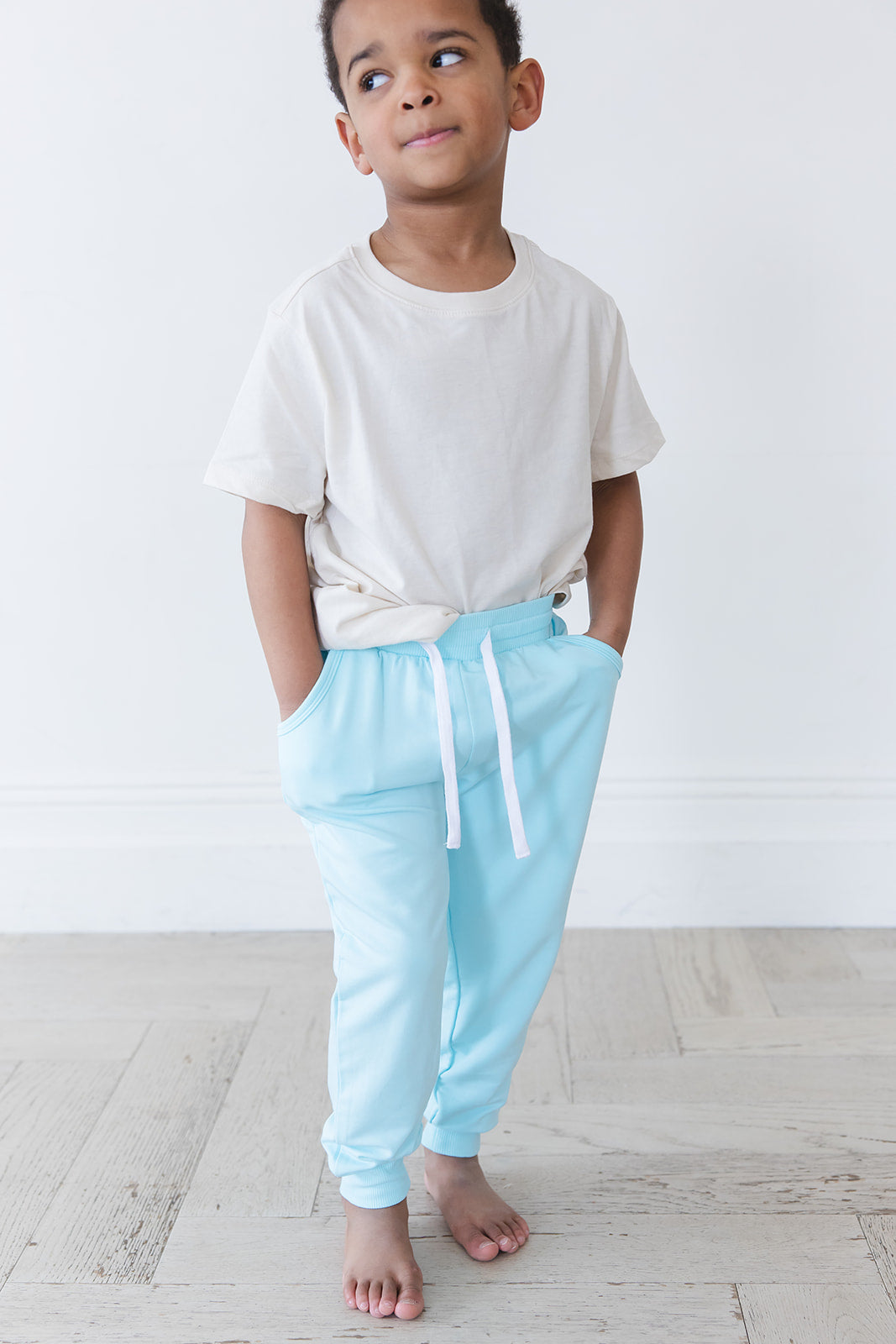 (SOLID) Magical Mashup - Bamboo Terry Jogger Blush Lotus